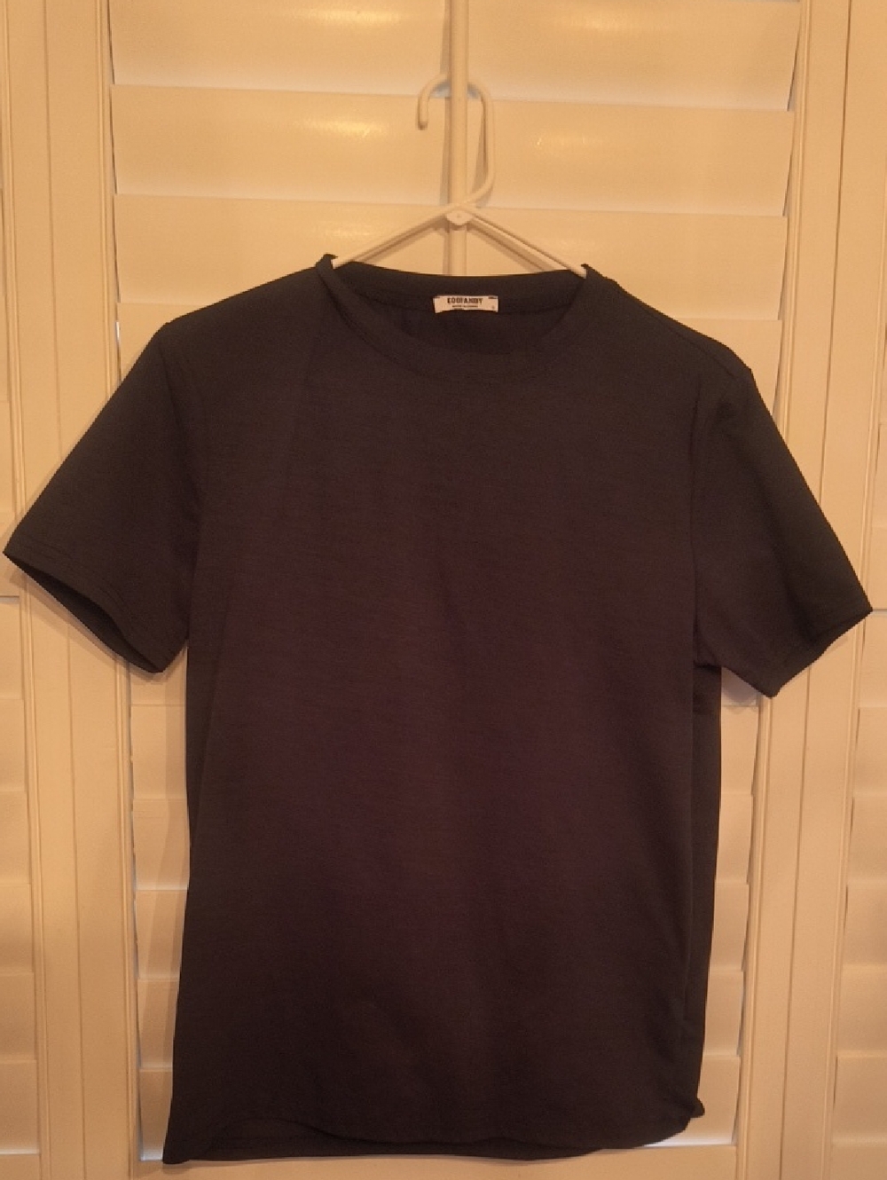 Coofandy Classic Crew Neck Men’s T-Shirt — Black